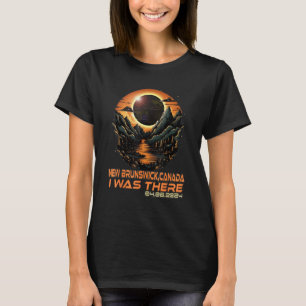 Camiseta Eclipse solar total 2024 New Brunswick