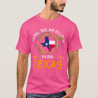 Camiseta Eclipse solar total 2024 Texas Norteamérica Astro