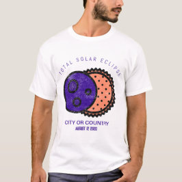 Camiseta Eclipse solar total 2026 Personalizado