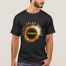 Camiseta eclipse solar total 8/4/2024 Estados Unidos