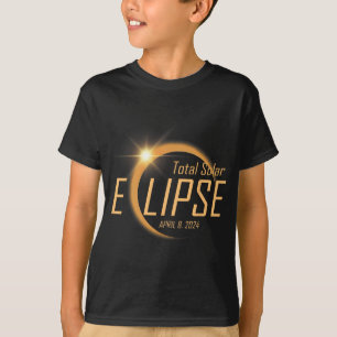 Camiseta Eclipse solar total 8 de abril de 2024 Astronoma t