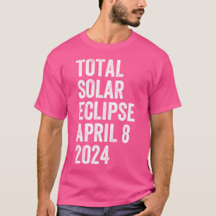 Camiseta Eclipse solar total 8 de abril de 2024 Astronoma t