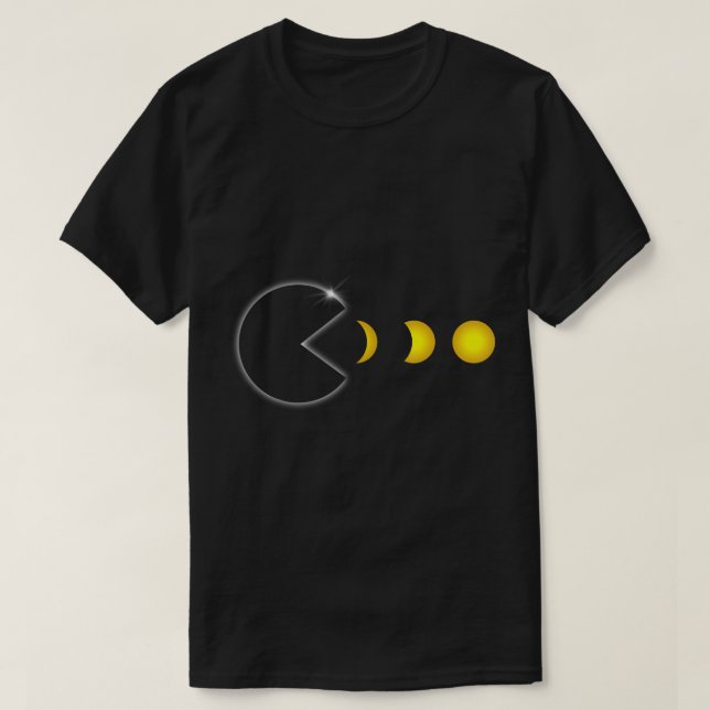 Camiseta Eclipse solar total 8 de abril de 2024 Fases diver (Diseño del anverso)