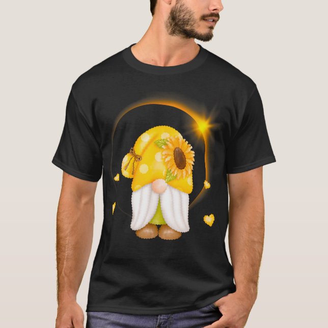 Camiseta Eclipse solar total 8 de abril de 2024 Mapa USA To (Anverso)