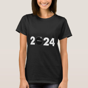 Camiseta Eclipse Solar Total Abril 8 2024 Ruta De La Totali