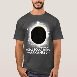 Camiseta Eclipse solar total Arkansas 2024 Eclipse de Améri