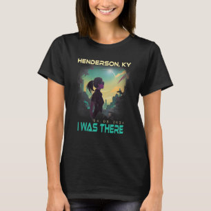 Camiseta Eclipse solar total Chica estético Henderson Kentu