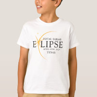 Eclipse solar total de 2024 Texas Black & Gold mod