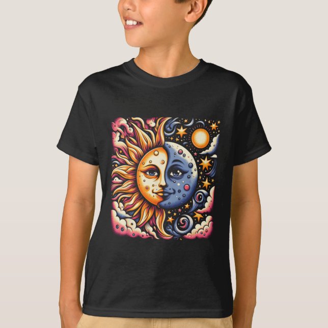 Camiseta Eclipse solar total de abril de 2024 (Anverso)