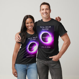 Camiseta Eclipse solar total de Arkansas 8 de abril de 2024