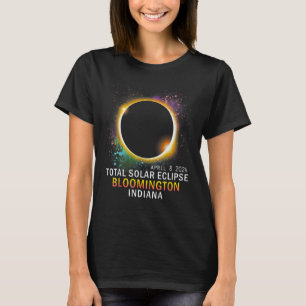 Camiseta Eclipse solar total de Bloomington Indiana 8 de ab