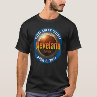 Camiseta Eclipse solar total de Cleveland Ohio 2024 3