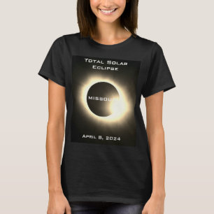 Camiseta Eclipse solar total de Missouri 8 de abril de 2024
