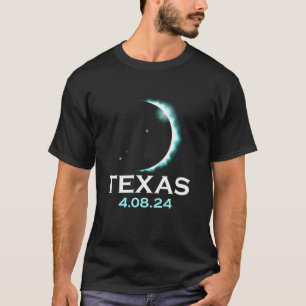 Camiseta Eclipse solar total de Norteamérica 2024 Texas USA