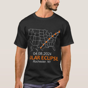 Camiseta Eclipse solar total de Nueva York 2024