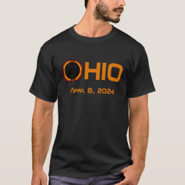 Camiseta Eclipse solar total de Ohio 2024