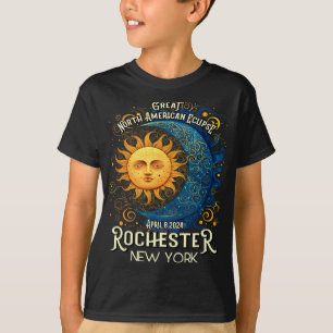Camiseta Eclipse solar total de Rochester New York 2024 abr