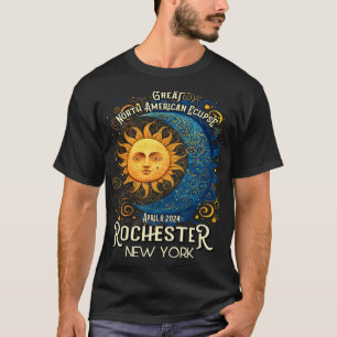 Camiseta Eclipse solar total de Rochester New York 2024 abr