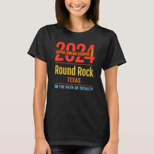 Camiseta Eclipse solar total de Round Rock Texas 2024 4