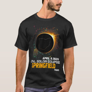 Camiseta Eclipse solar total de Springfield Ohio 2024 1