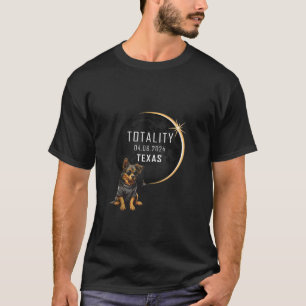 Camiseta Eclipse solar total de TEXAS 2024 Gafas divertidas