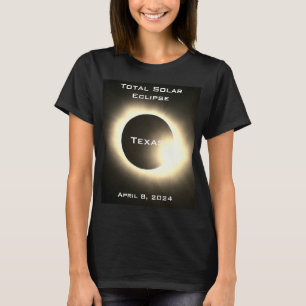 Camiseta Eclipse solar total de Texas 8 de abril de 2024