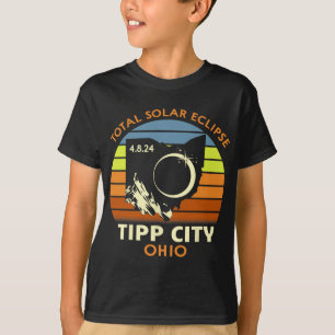 Camiseta Eclipse solar total de Tipp City Ohio 2024