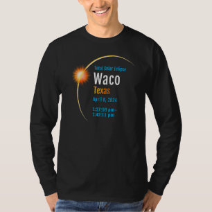 Camiseta Eclipse solar total de Waco Texas Tx 2024 1