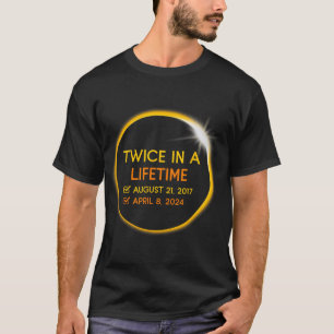 Camiseta Eclipse Solar Total Dos Veces En Un G Coincidiendo