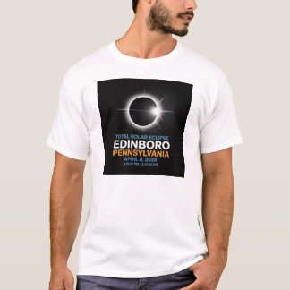 Camiseta Eclipse solar total Edinboro
