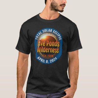 Camiseta Eclipse solar total en New York de Five Ponds