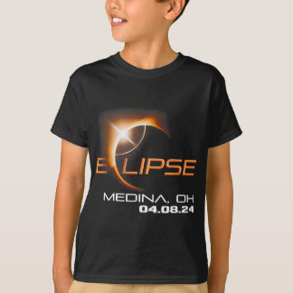 Camiseta Eclipse solar total Medina Ohio