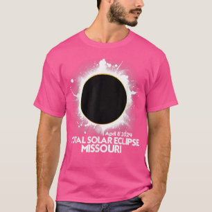 Camiseta Eclipse solar total Misuri 2024 Totalidad