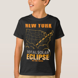 Camiseta Eclipse solar total Nueva York
