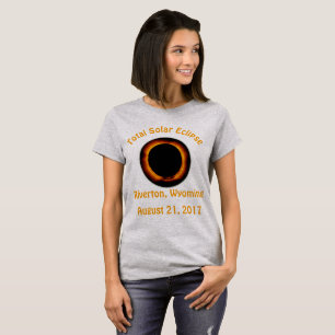 Camiseta Eclipse solar total ( Riverton, Wyoming )