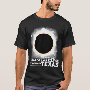 Camiseta Eclipse solar total San Antonio TEXAS Abril 8 2024