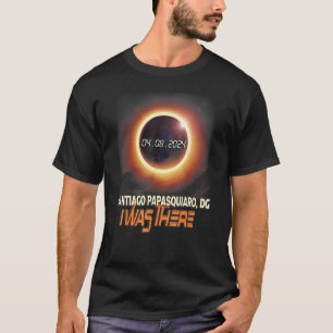 Camiseta Eclipse solar total Santiago Papasquiaro Durango M