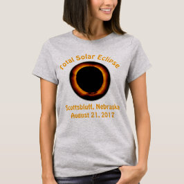 Camiseta Eclipse solar total (Scottsbluff, Nebraska)