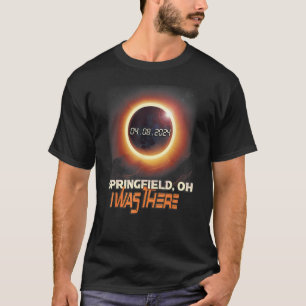Camiseta Eclipse solar total Springfield Ohio OH