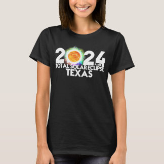 Camiseta Eclipse solar total TEXAS 2024 Totalidad estadouni