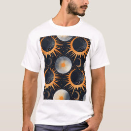 Camiseta Eclipse solar y lunar