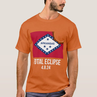 Camiseta Eclipse total de Arkansas 8 de abril de 2024