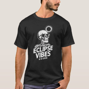 Camiseta Eclipse Total de Sol 12 de agosto de 2026