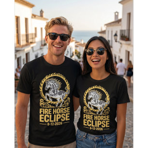 CAMISETA ECLIPSE TOTAL DE SOL 12 DE AGOSTO DE 2026