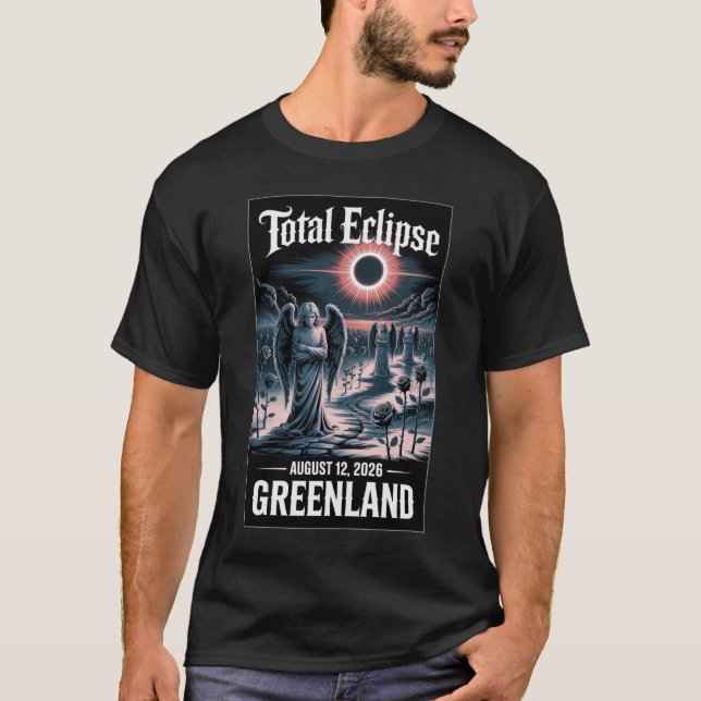 CAMISETA ECLIPSE TOTAL DE SOL 12 DE AGOSTO DE 2026 (Anverso)