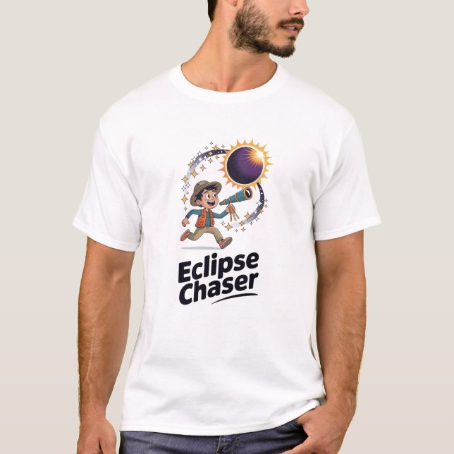 Camiseta Eclipse Total de Sol 12 de agosto de 2026 Eclipse  (Anverso)