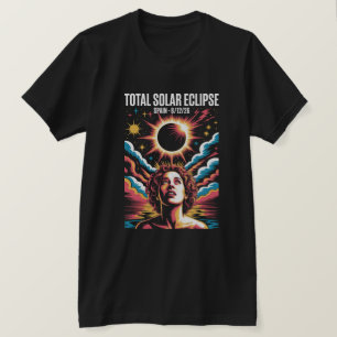 Camiseta Eclipse Total de Sol 12 de agosto de 2026 España