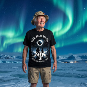Camiseta Eclipse Total de Sol 12 de agosto de 2026 Groenlan