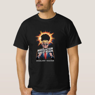 Camiseta Eclipse Total de Sol 12 de agosto de 2026 Haz que 