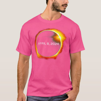 Camiseta Eclipse Total de Sol 2024 Totalidad Astronomía Fam